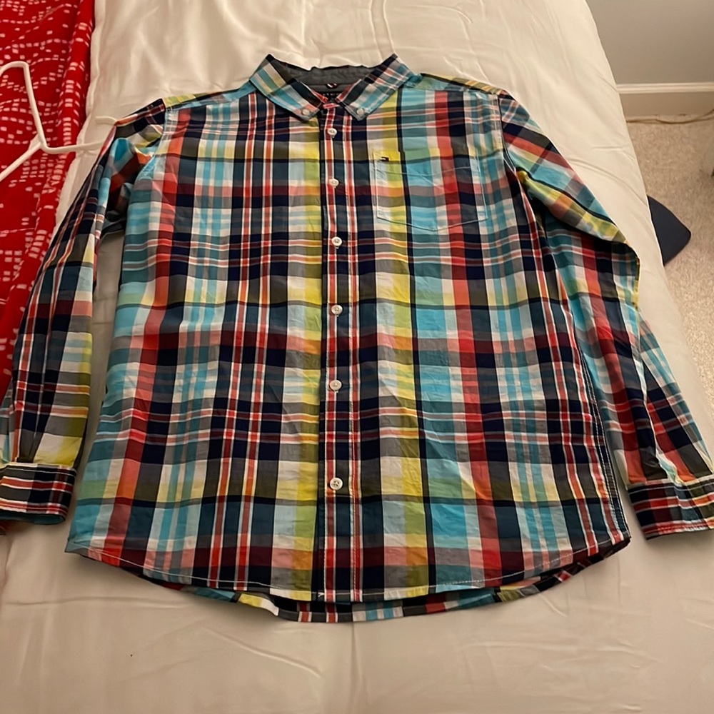 Tommy Hilfiger Button Down Youth XL(20) WORN ONCE!